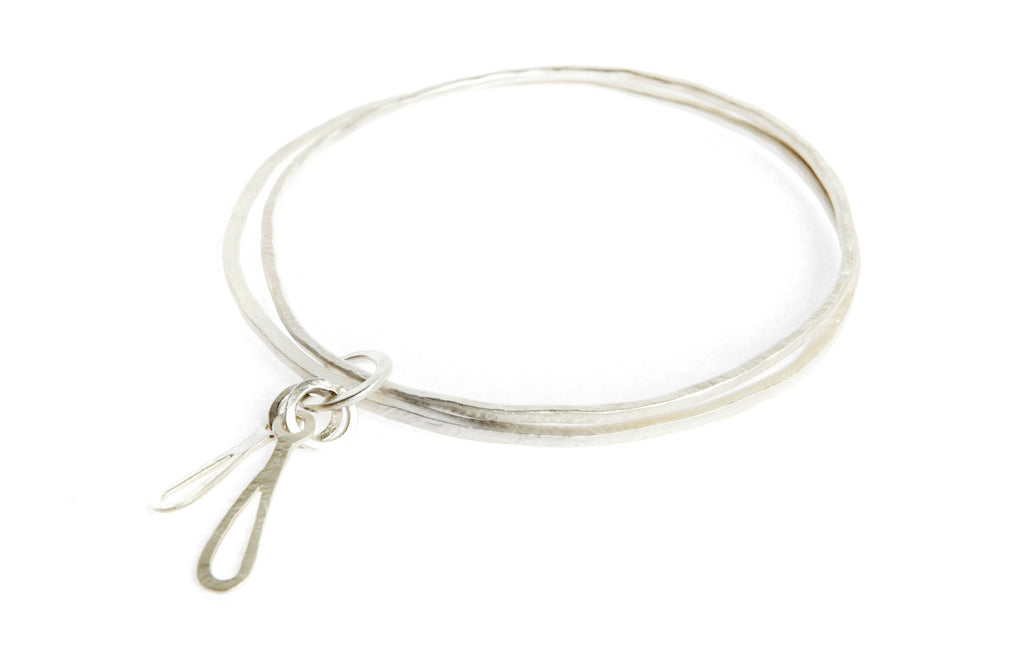 Droplet Charm Bangle